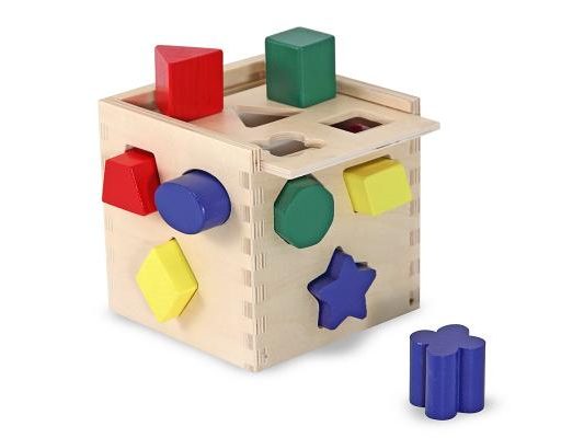 Melissa & Doug Shape Sorting Cube