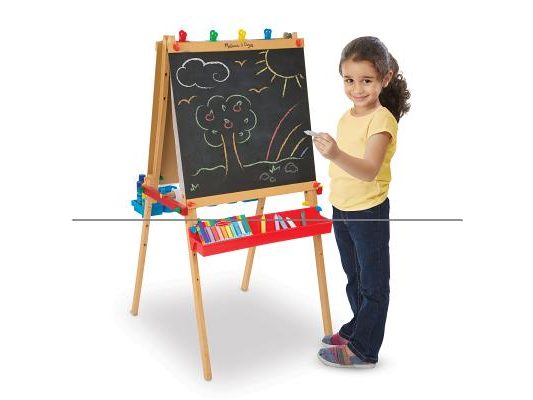 Deluxe Wooden Standing Art Easel