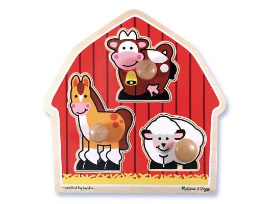 Barnyard Animals Jumbo Knob