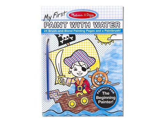 My First Paint with Water - Blue [With Brushes]
