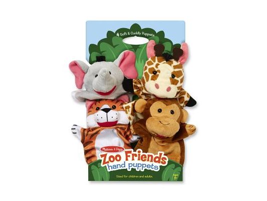 Zoo Friends Hand Puppets