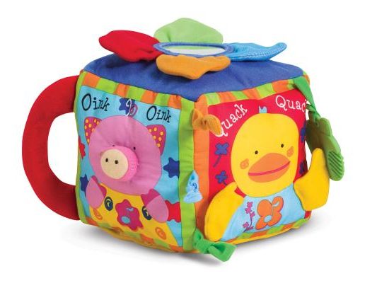 Musical Farmyard Cube [With Battery]