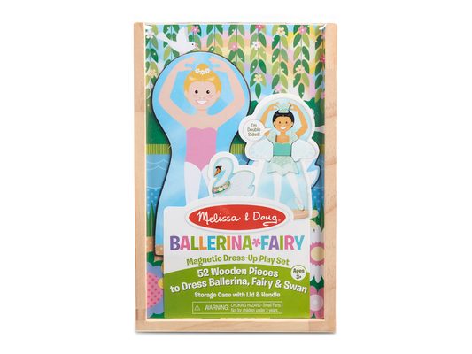 Magnetic Dress-Up Play Set-Ballerina/Fairy