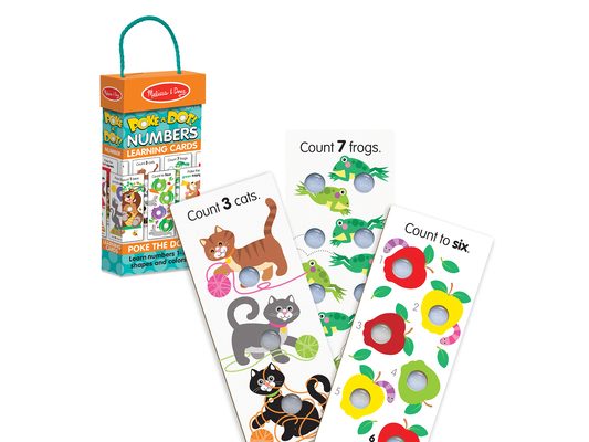 Poke-A-Dot Numbers Learning Cards