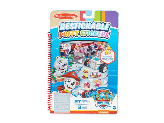 Paw Patrol Puffy Sticker Pad - Jake's Mountain