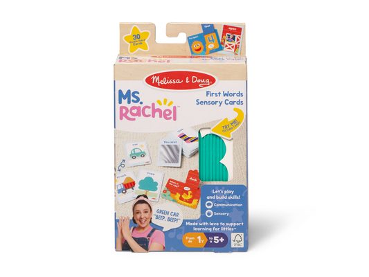 Ms. Rachel 1st Words Flashcards