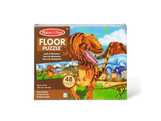 New! Land of Dinosaurs 48pc Floor Puzzle