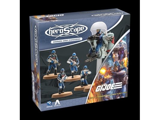 G.I. Joe Heroscape: Cobra Troopers and Cobra Flight Pod Army Expansion