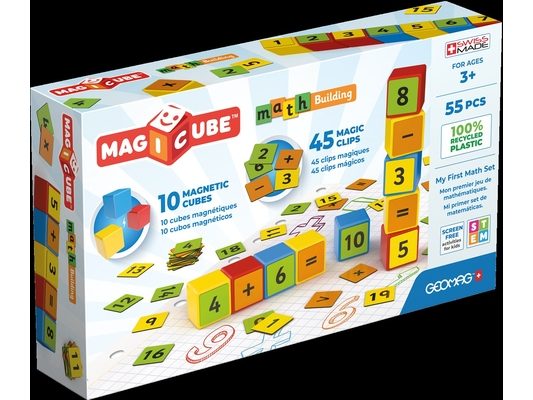 Geomag Magicube Math Building Re Clips 55