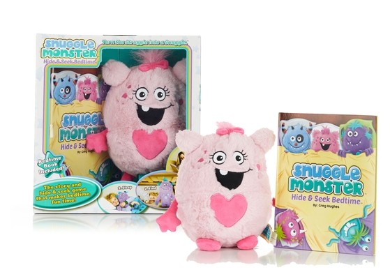 Snuggle Monster Hide & Seek Bedtime Pink Monster