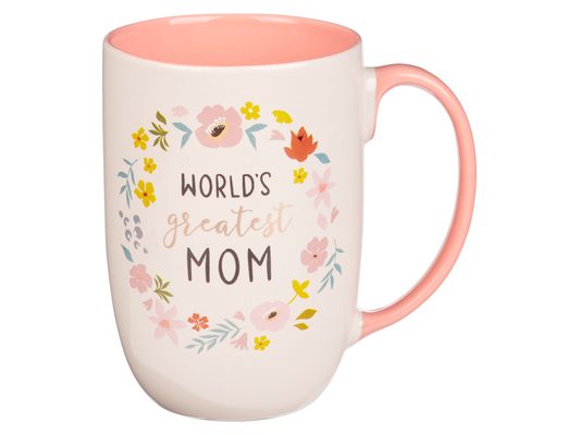 Mug Floral World's Greatest Mom