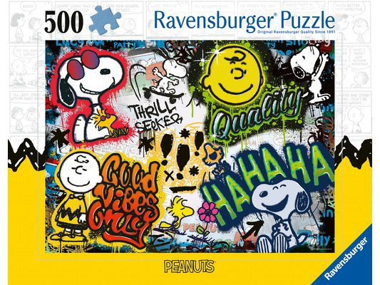 Peanuts Graffiti 500 Piece Puzzle
