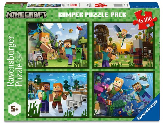 Minecraft 4x100 PC XXL Puzzle