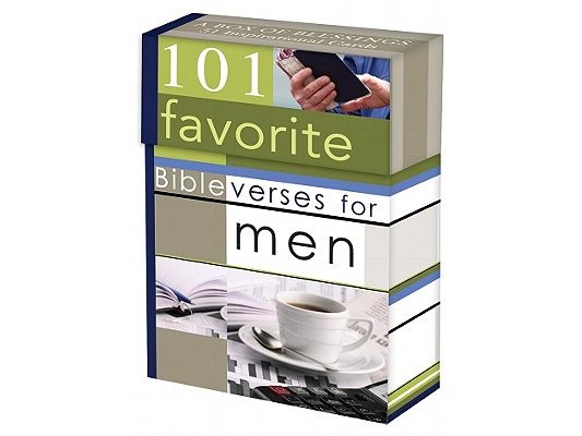 101 Favorite Bible Verses for Men, a Box of Blessings