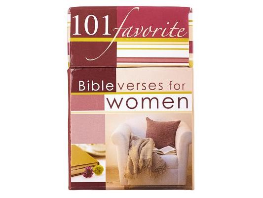101 Favorite Bible Verses for Women, a Box of Blessings
