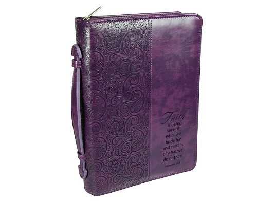 Faith - Purple Luxleather Lg