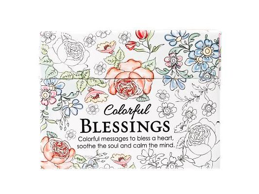 Coloring Cards Colorful Blessings