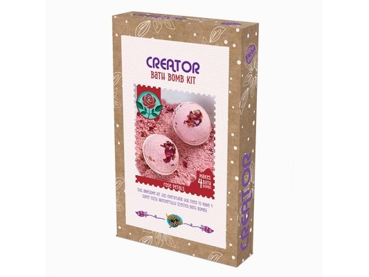 Creator Bath Bomb Kit Rose Petals