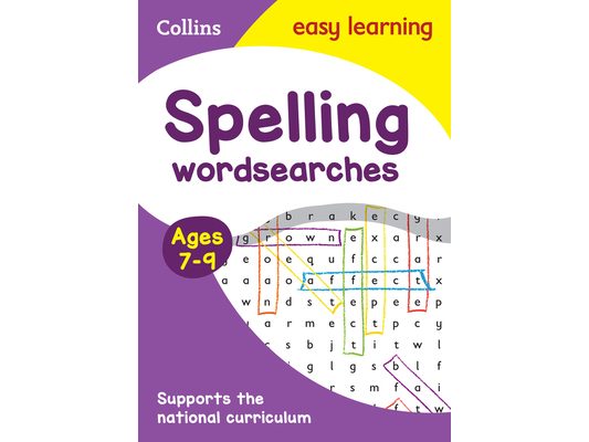 Spelling Word Searches: Ages 7-9