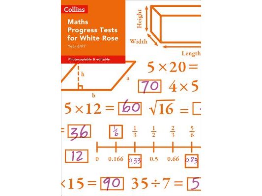 Year 6/P7 Maths Progress Tests for White Rose