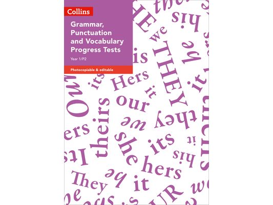 Year 1/P2 Grammar, Punctuation and Vocabulary Progress Tests