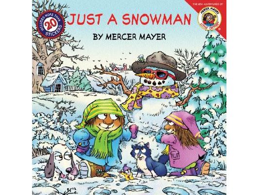 Just a Snowman [With Stickers]