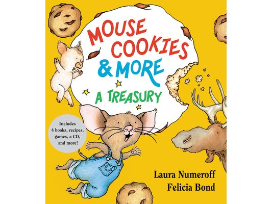 Mouse Cookies & More: A Treasury [With CD (Audio)-- 8 Songs and Celebrity Readings]