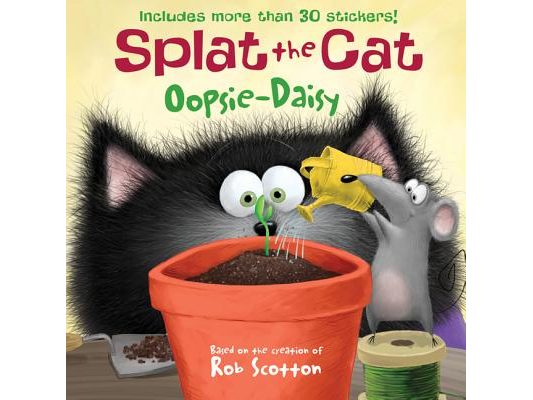 Splat the Cat: Oopsie-Daisy: Includes More Than 30 Stickers!
