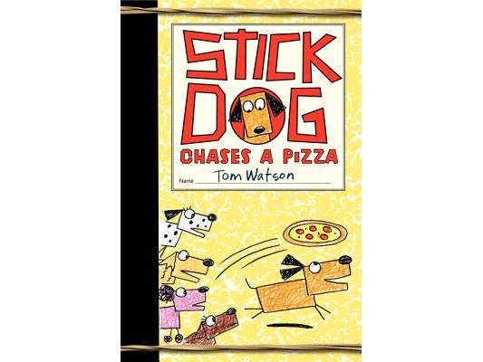 Stick Dog Chases a Pizza