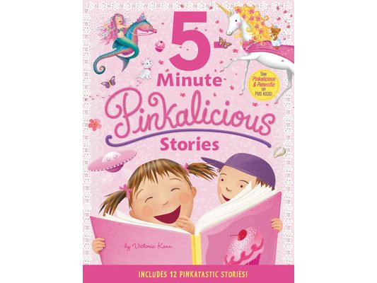 Pinkalicious: 5-Minute Pinkalicious Stories: Includes 12 Pinkatastic Stories!