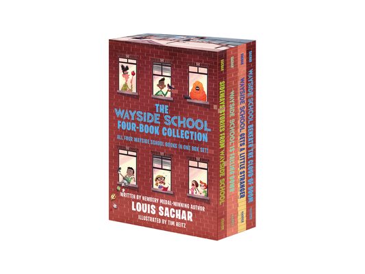 The Wayside School 4-Book Box Set: Sideways Stories from Wayside School, Wayside School Is Falling Down, Wayside School Gets a Little Stranger, Waysid