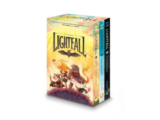 Lightfall 3-Book Box Set: A Graphic Novel Collection: Shadow of the Bird, the Dark Times, the Girl & the Galdurian