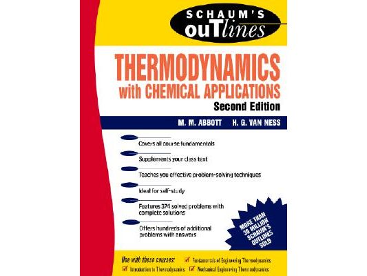 Schaum's Outline of Thermodynamics with Chemical Applications