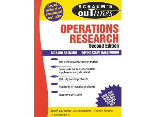 Schaum's Outline of Operations Research
