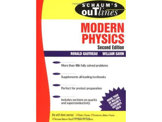 Schaum's Outline of Modern Physics