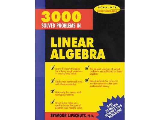 3,000 Solved Problems in Linear Algebra