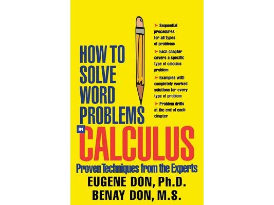 How to Solve Word Problems in Calculus