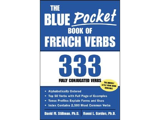 The Blue Pocket Book of French Verbs: 333 Fully Conjugated Verbs