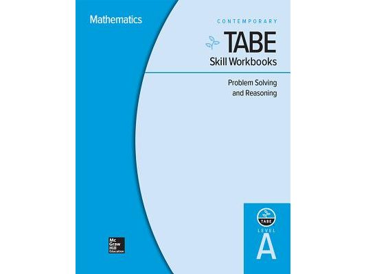 Tabe Skill Workbooks Level A: Problem Solving and Reasoning - 10 Pack