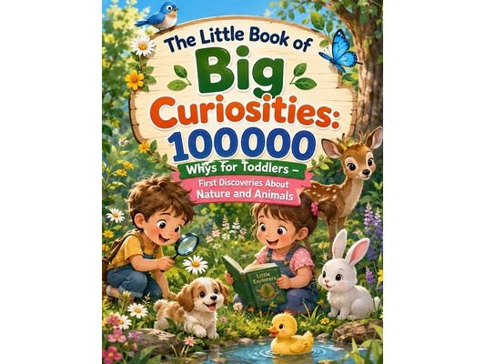 The Little Book of Big Curiosities: 100000 Whys for Toddlers - First Discoveries About Nature and Animals