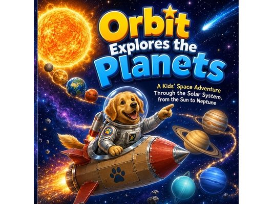 Orbit Explores the Planets: A Kids' Space Adventure Through the Solar System, from the Sun to Neptune