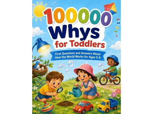 100000 Whys for Toddlers: First Questions and Answers About How the World Works for Ages 3-5