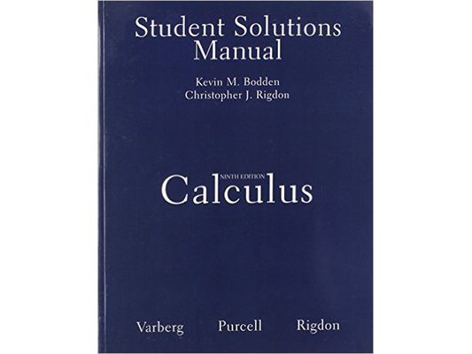 Student Solutions Manual for Calculus