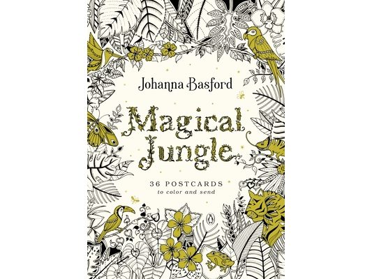 Magical Jungle: 36 Postcards to Color and Send