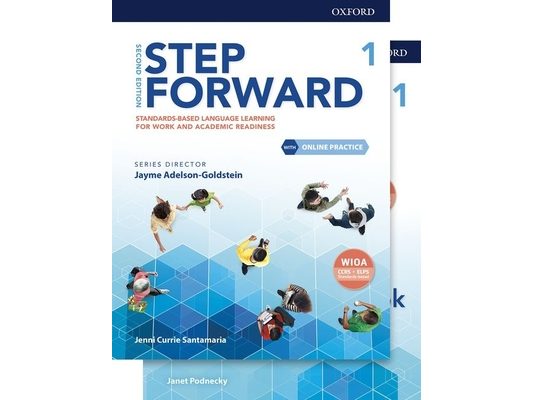 Step Forward Level 1 Student Book and Workbook Pack with Online Practice: Standards-Based Language Learning for Work and Academic Readiness