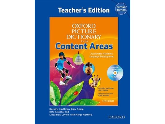 Oxford Picture Dictionary for the Content Areas Teacher's Edition with Lesson Plan CD Pack [With CDROM]