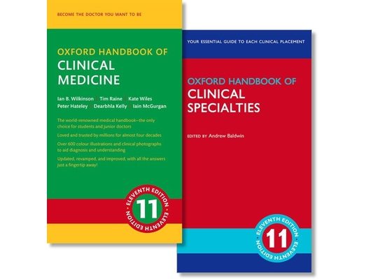 Oxford Handbook of Clinical Medicine and Oxford Handbook of Clinical Specialties