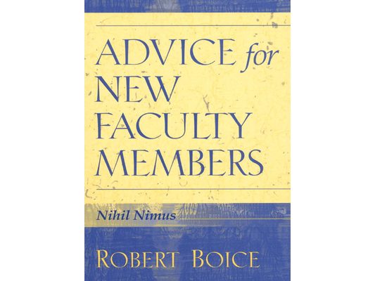 Advice for New Faculty Members