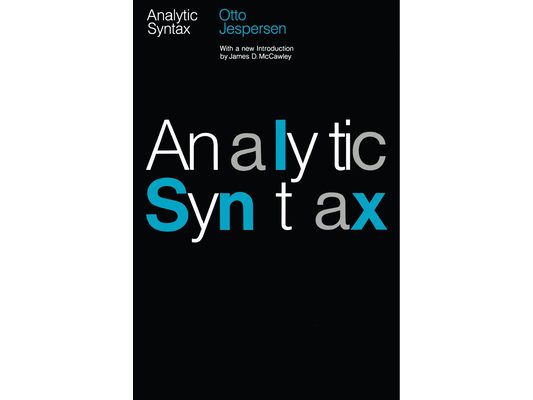Analytic Syntax