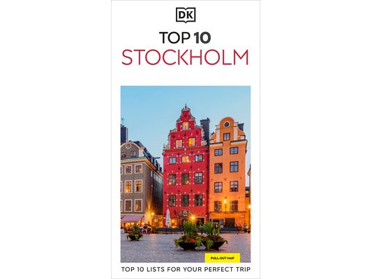 DK Top 10 Stockholm: Top 10 Lists for Your Perfect Trip, Plus an All-Weather Folded Map